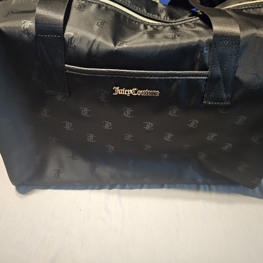Juicy Couture Licorice Rosie Weekender Duffle bag